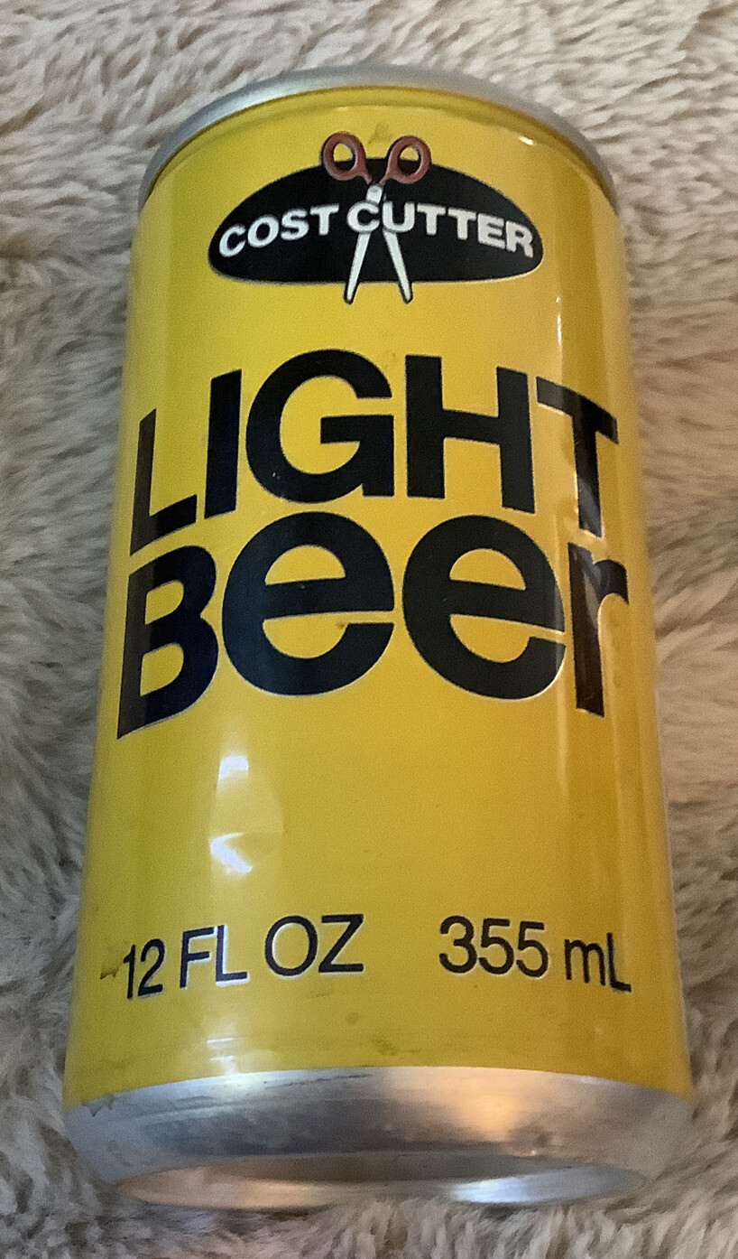 Two Cost Cutter Light Beer Alum Falstaff Brewing Corp 3 Cities Bottom