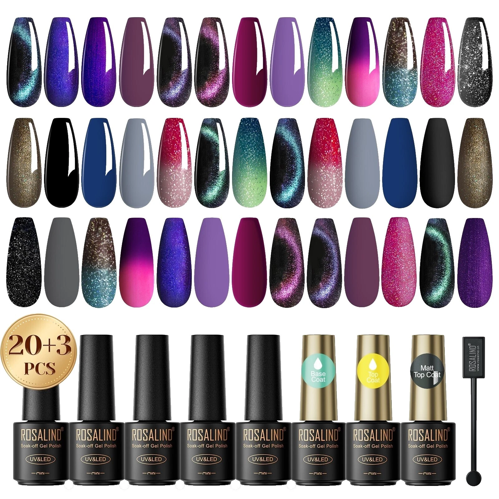 Esmalte de Uñas magnética Multicolor