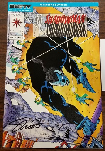 Shadowman (1992) #4-17 EACH SIGNED!! Notarized!! Simonson Shooter Layton - Picture 13 of 54