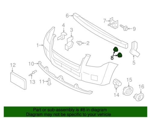 Tuerca de refuerzo para Ford (N/P W707144-S441)