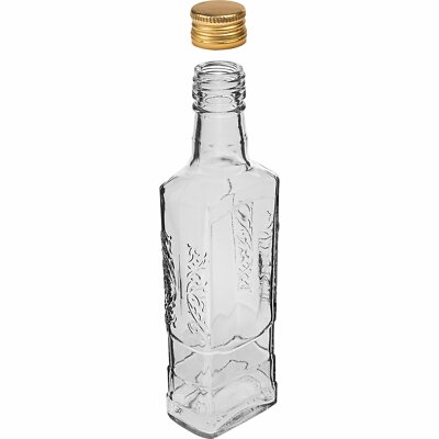 6 x 250 ml Flasche mit Kork Glasflasche für Liköre Likörflaschen Schnapsflasch