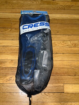Cressi Adult Light Weight Premium Travel Snorkel Set Size M/L (41-44)
