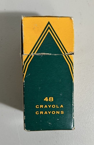 Vintage 80s Crayola Crayons 48 Pack Binney & Smith Retired Colors - READ - Picture 3 of 8