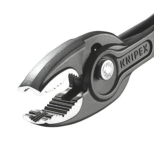 Knipex 82 01 200 TwinGrip 8" Slip Joint Combi Grip Front Jaw Hand Tool