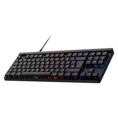 Logitech G515 TKL Kabelgebundene Gaming-Tastatur Schwarz Mechanisch Keyboard