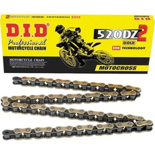DID DZ-2 520 120 LINK GOLD MOTOCROSS CHAIN RM-Z YZ SX-F KXF 450 250 