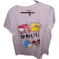 Hello Kitty And Friends By Sanrio Women's Medium Shirt 60 Cotton / 40 Poly 