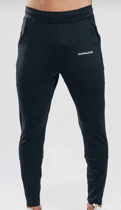 NEW Alphalete Men's Premium Jogger Black size M AA1-MPJ-BK201-M /Skid A/12