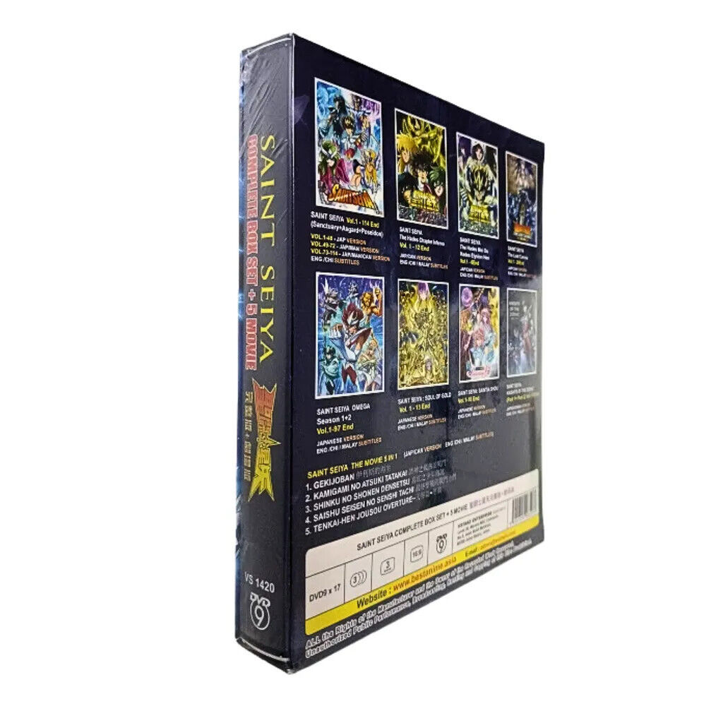 Anime DVD Saint Seiya Omega COMPLETE Vol. 1-97 End ENG SUB Region 0 FREE  SHIPPIN