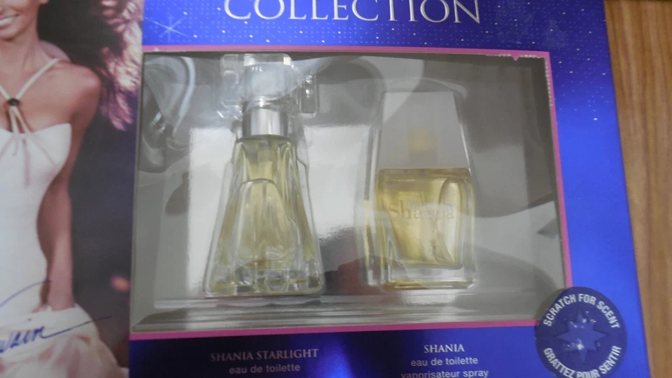 Novo Conjunto de Presente Shania Collection 2 Peças Caixa Shania Starlight & Shania Eau de Toilette Spray - Imagem 2 de 4