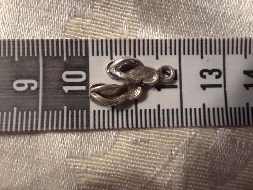 Sterling Silver 925 Flip Flops Charm F29 - Bild 5 von 5
