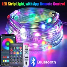 16/33Ft LED Strip Lights, Smart Light with App Remote Control, RGB LED Lights