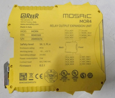 Reer Mosaic MOR4 Relay Output Expansion Unit