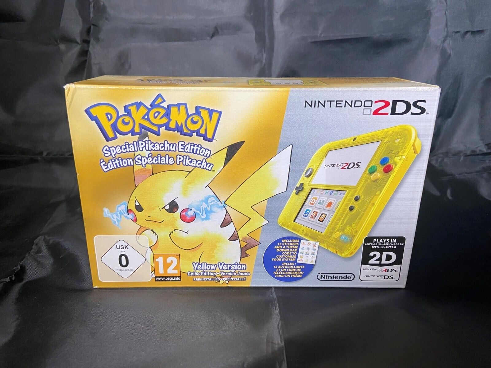 Console Nintendo 2Ds Pokemon Version Jaune - NEW