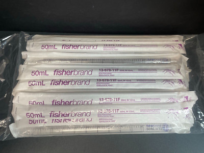 Fisher Scientific Serological Pipette 50 ml PS Total of 100 Pipettes