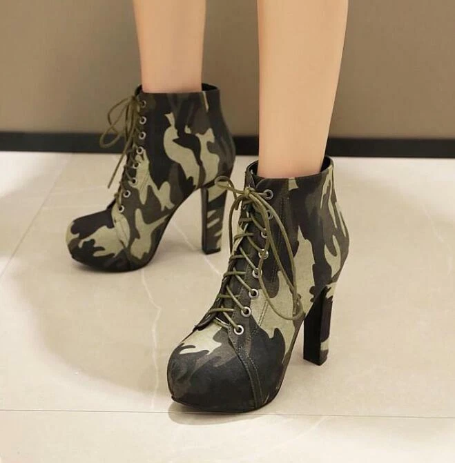 Army hotsell heel boots