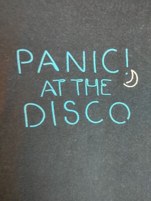 Panic! at the Disco Praying for the Faithless Black Band Merch Emo T-Shirt Sz M