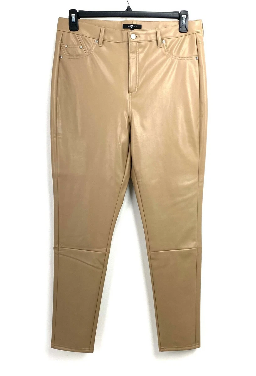 Seven for all mankind leather pants store
