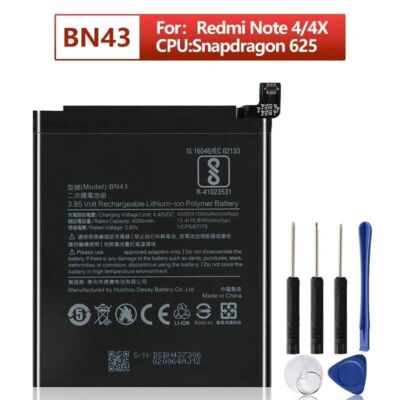 New Replacement Battery For Xiaomi Redmi Note 4X Pro BN43 4100