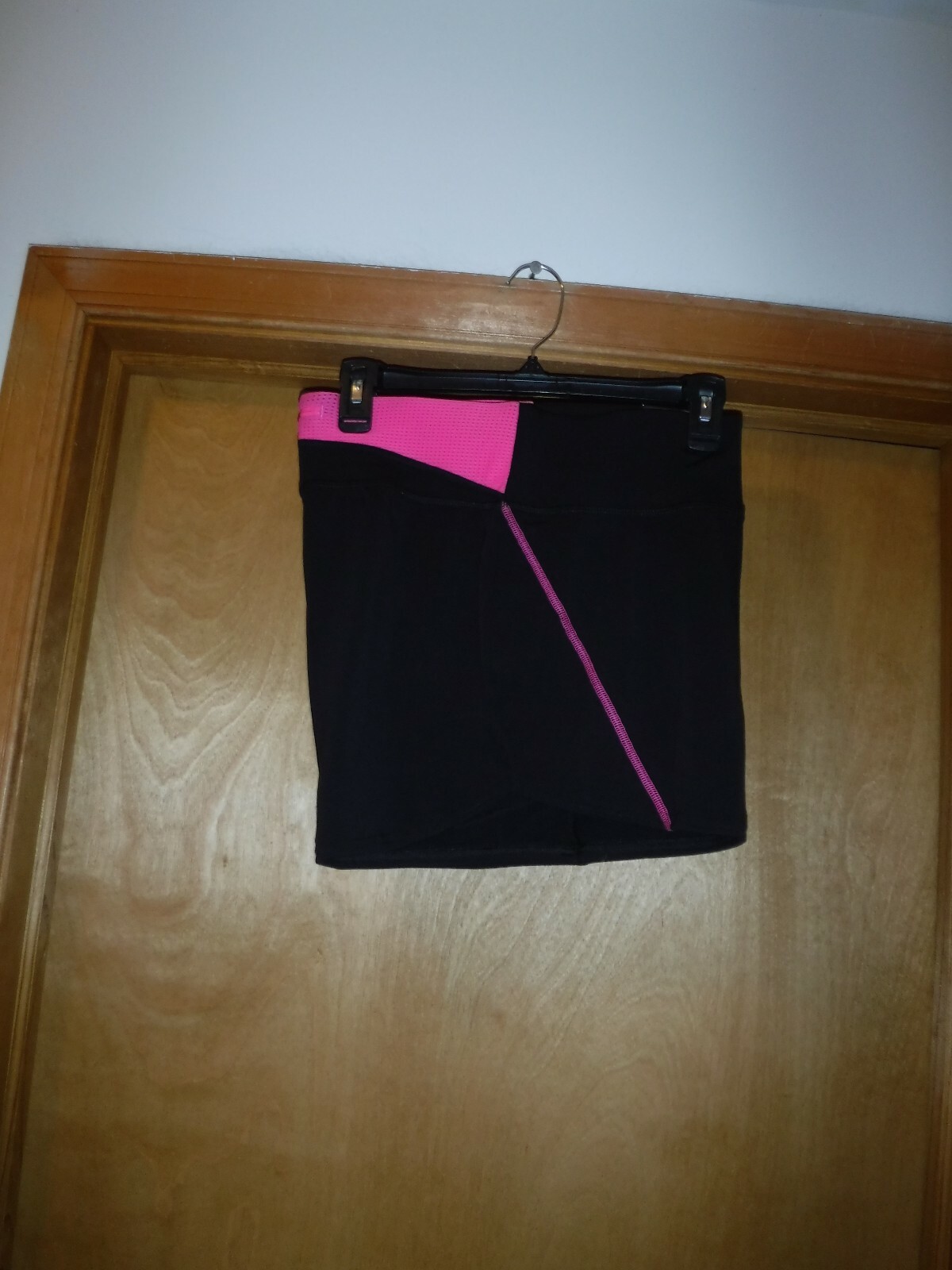 Mini pantaloncino donna attivo XXL XL L FILA vita elastica bordo colori nero e navy