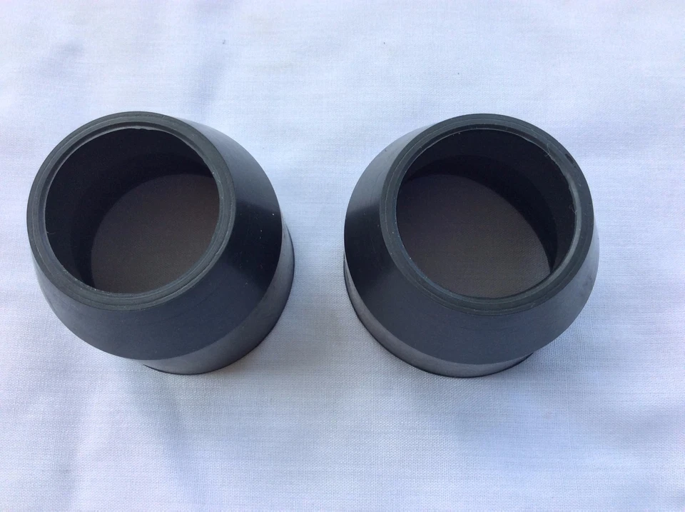 DOS SELLOS ANTIPOLVO HORQUILLA DELANTERA SUZUKI TC100 125 185 TM100 TS100 GT185 RM100 Foto 2 de 2