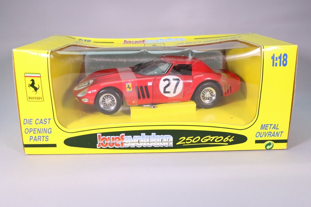 Ferrari 250 GTO 64 Jouef Evolution Echelle 1/43e Modèle Métal Ouvrant
