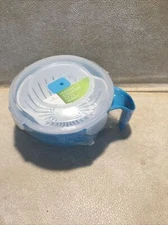 940ml Microwavable Food Bowl With Vented Lid Clip lock Pot Dish Container- NEW