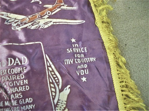 U.S. AIR FORCES WWII PILLOW COVER, MIAMI BEACH, FLORIDA - Picture 8 of 11