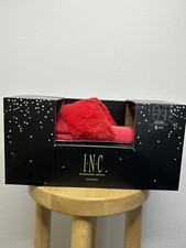 INC Red Slippers