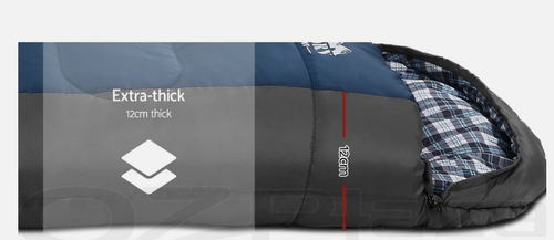 Weisshorn Thermal Sleeping Bag Single -20°C-10°C