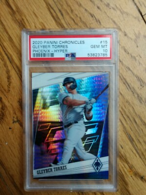2020 Panini Chronicles Glyber Torres Phoenix Prizm /299 PSA 10 Gem Mint #15