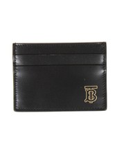 Portacarte Burberry Wallet SANDON Pelle MADE IN ITALY Uomo Nero 8009192