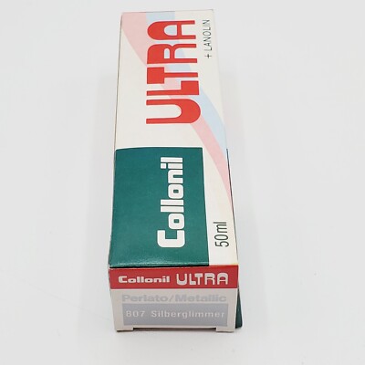 807 Silberglimmer Metallic COLLONIL Ultra 1.6 Oz With Lanolin Mild Creme Tube 