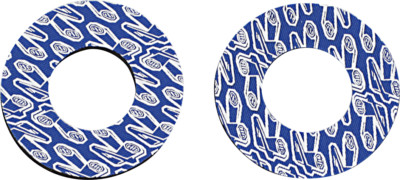 Renthal Donutz Blasenauflagen Kissenauflagen Blau Donuts