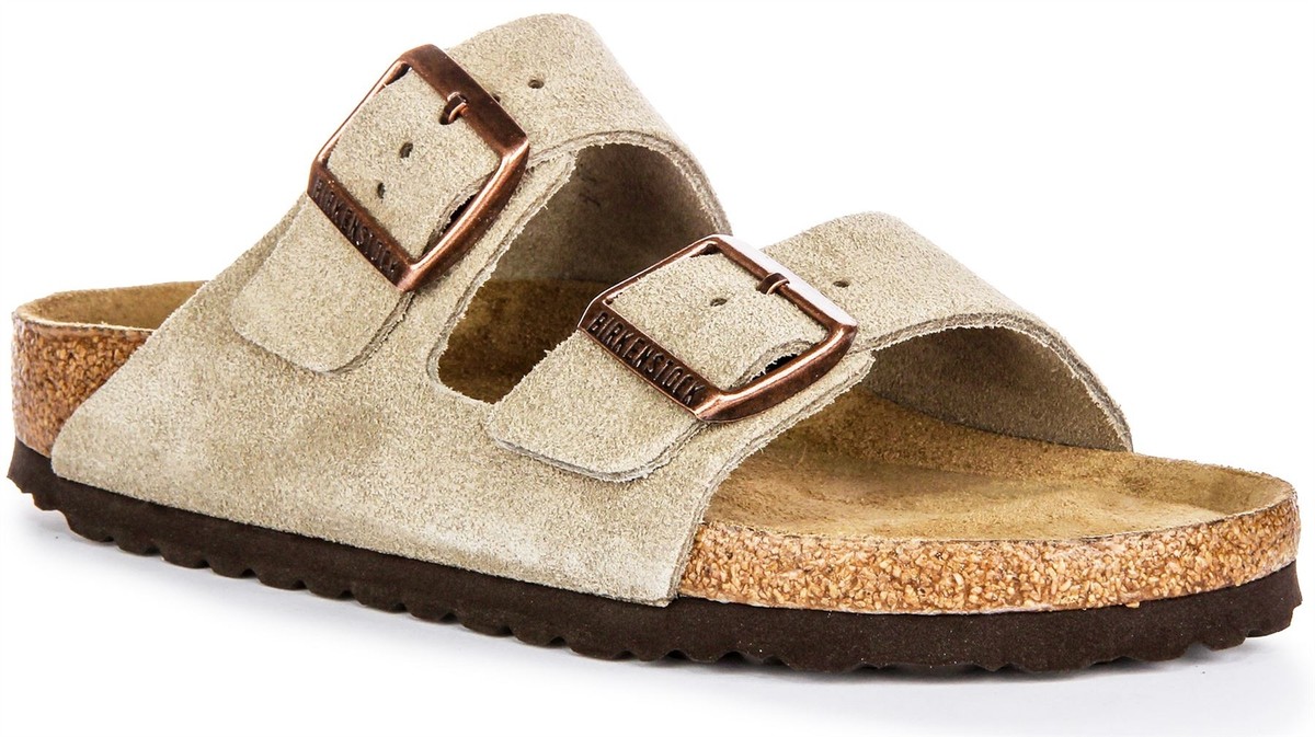 Birkenstock Arizona Soft Footbed Women's Suede Leather Sandals