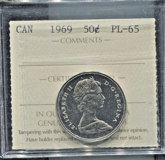 1969 50c Canada 50 Cents For Sale Online Ebay