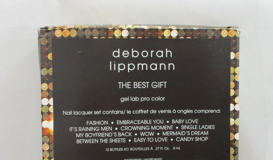 Deborah Lippmann The Best Gift Gel Lab Pro Color Set de 12 Mini -0,27 oz cada uno Foto 3 de 4