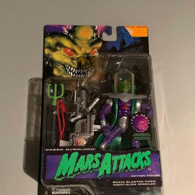 MARS ATTACKS PAEEC Overlord Topps Trendmasters Action Figure New 1996 | eBay