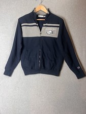 Champion Authentic Adult Small Blue Full Zip Jacket St.John  s Logo Embroidered