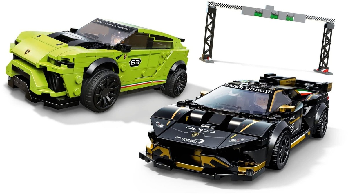 Lego Speed ​​Champion Lamborghini Urs St-X & Urakan Supertroefeo