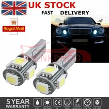 Bulbs Bright T10 5 LED SMD SIDELIGHTS CANBUS WHITE FOR MERCEDES ML W164 2005-12