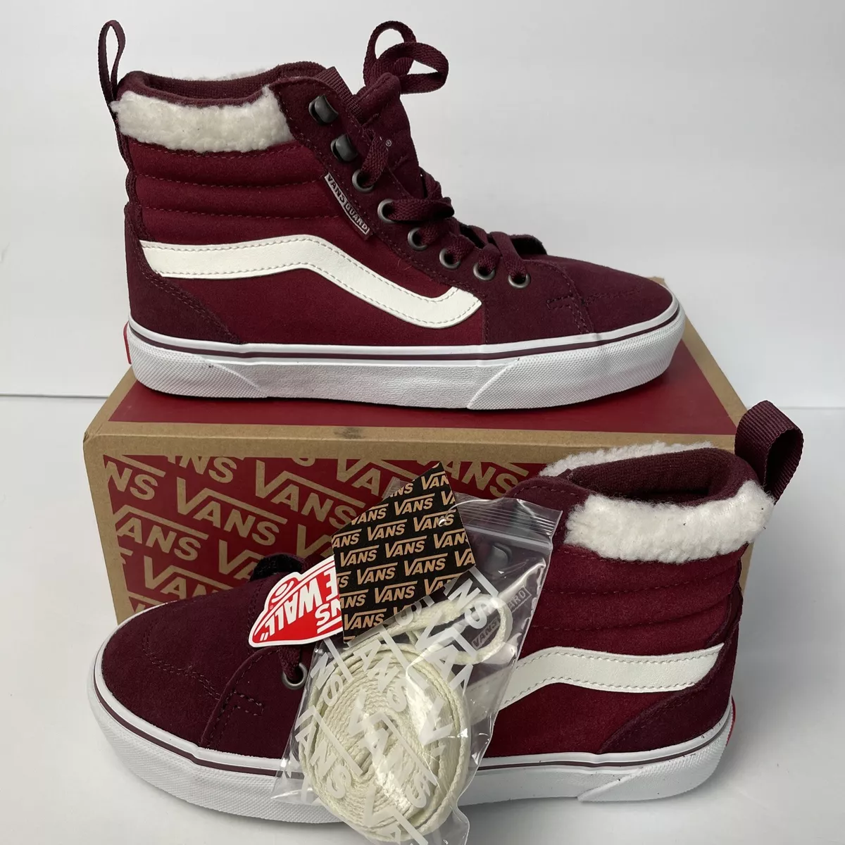 Red van high tops sale