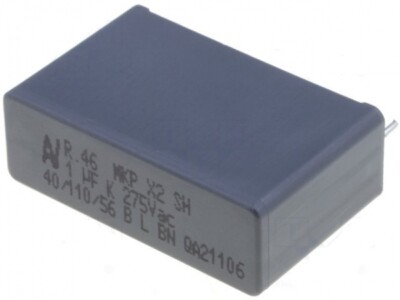 MKP X2 Entstörkondensator 1uF 275V AC / 560V DC RM 27,5 mm