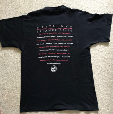 Van Halen Balance Tour 95-96 T-Shirt - Large | eBay Van Halen Balance Tour 95-96 T-Shirt - Large | eBay