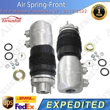 2x For Porsche Panamera 971 2017-2022 Front Left&Right Air Suspension Spring Bag