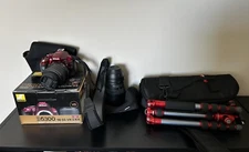 Nikon D5300 24.2MP Digital SLR Camera Body Rare Red