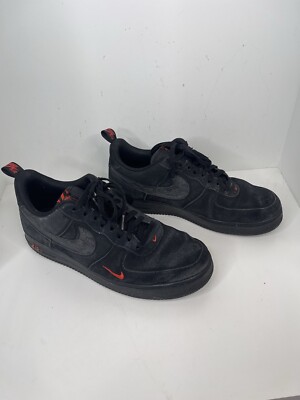size 13 black air force ones