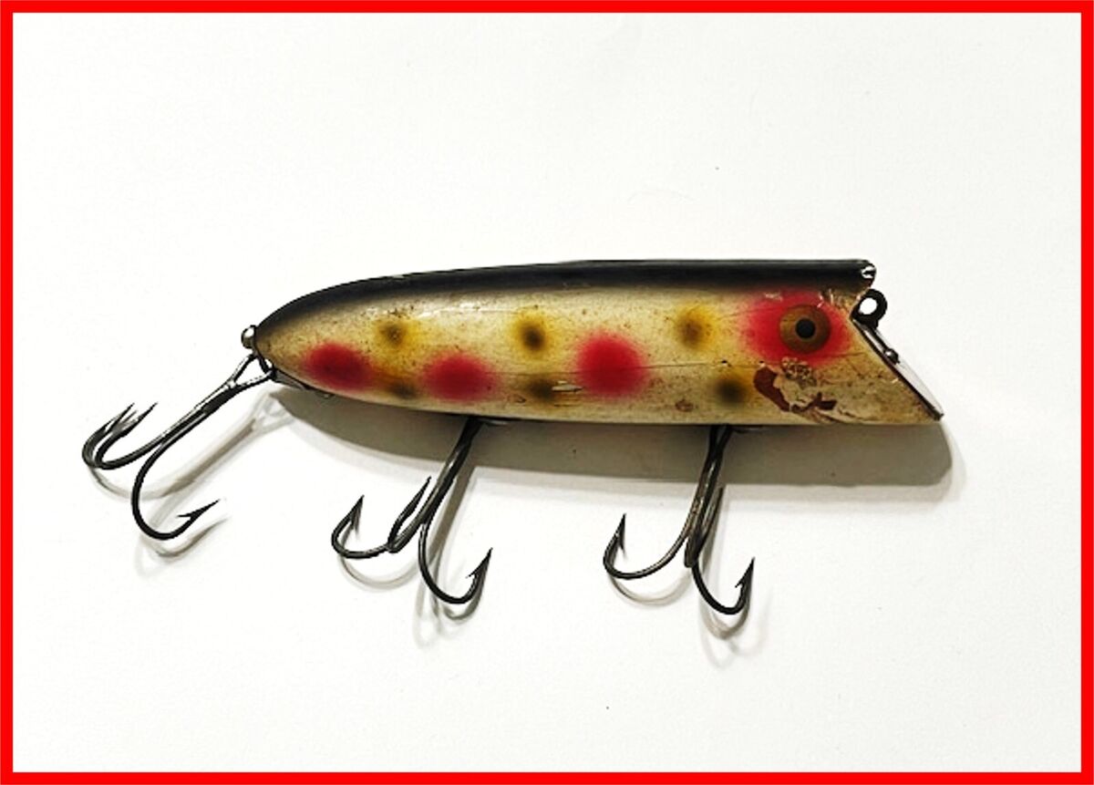 Vintage Wooden Lure - Basser 8500 Series by Heddon - Great Vintage Wooden Lure - Basser 8500 Series by Heddon - Great