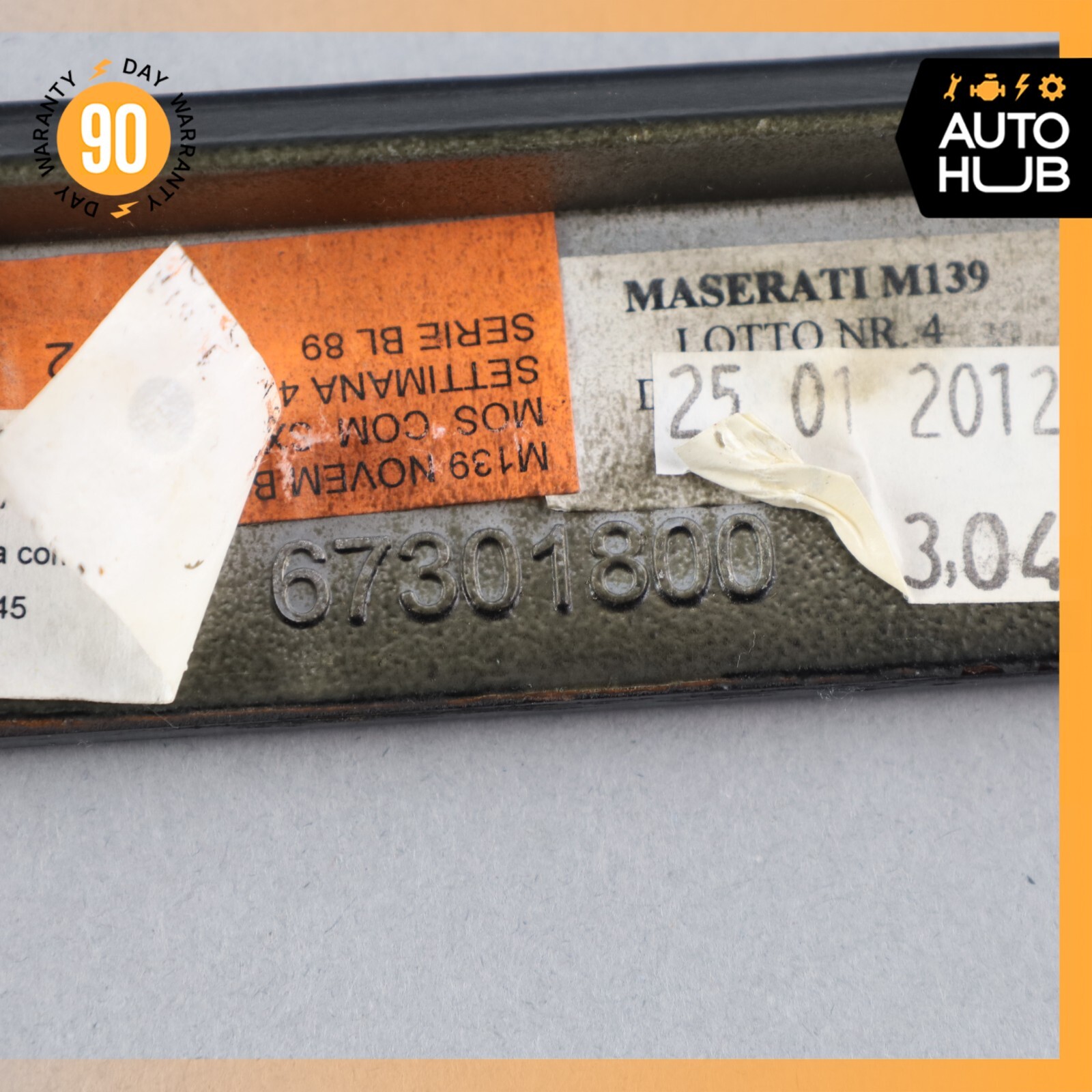 03-13 Maserati Quattroporte M139 Dashboard Dash Left Side Trim Panel OEM 68k