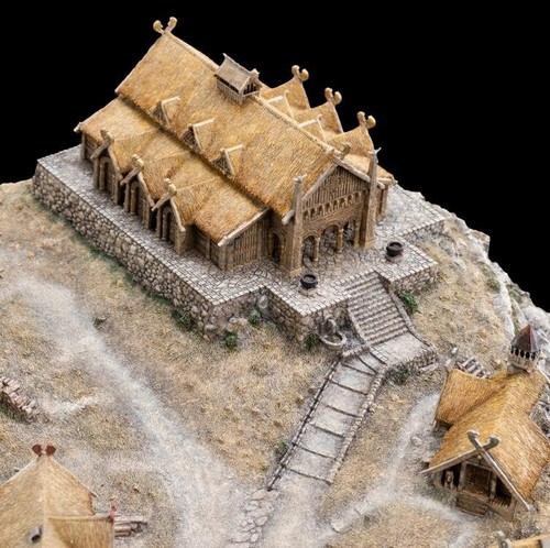 🔥PRESALE🔥 Weta The Lord of the Rings Edoras Environment - Picture 11 of 12